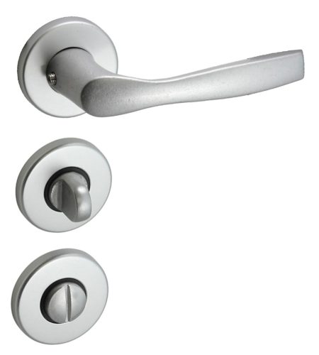 Cala Kreisförmige Rosette F1 Alu Silber WC