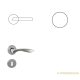 Idea F1 alu silver PZ Button/Handle