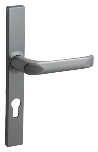 Felix szögletes Biztonsági Bejárati ajtókilincs Silver Ezüst 72mm PZ