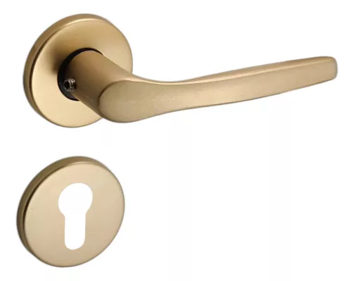 Cala Okrúhla rozeta F2 hliníkové šampanské PZ