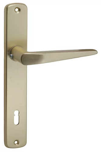 Alu 410 Pajzsos Ajtókilincs F2 Pezsgő 90 mm BB