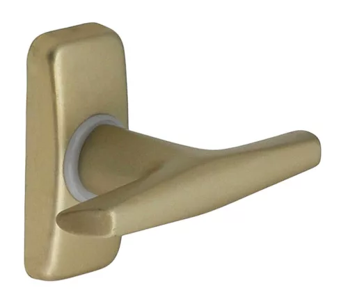 Alu 410 Mâner pentru fereastră F2 Șampanie în formă de „T”.