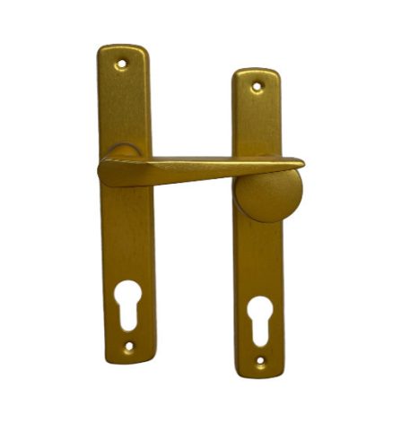 Alu 410 F3 Alu Gold 90 mm PZ Knopf/Türknauf