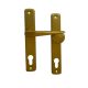 Alu F3 alu gold 90 mm PZ Button/Handle