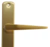 Alu 410 Pajzsos Ajtókilincs F3 Arany 90 mm PZ