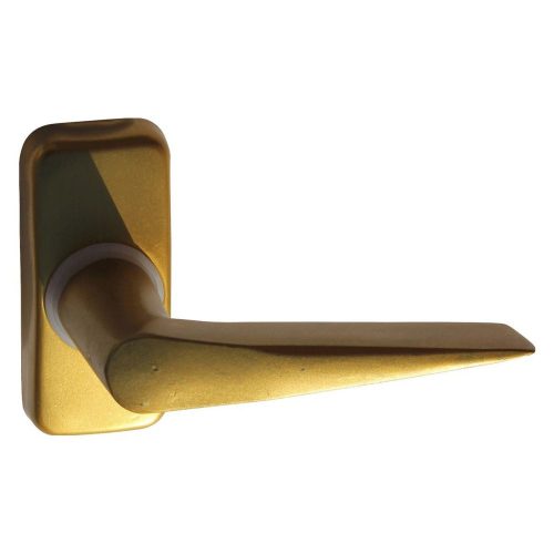 Alu 410 Window Handle F3 Gold "L" Shaped