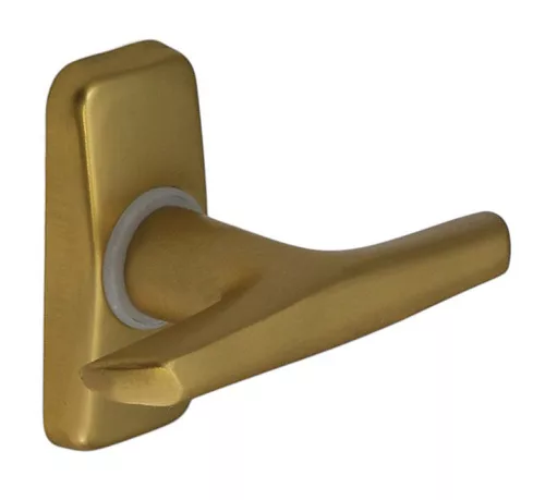 Alu 410 Mâner pentru fereastră F3 Aur în formă de „T”.