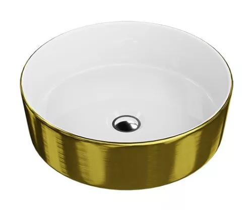 Lavita MERIDA BRUSHED GOLD Mosdókagyló, arany