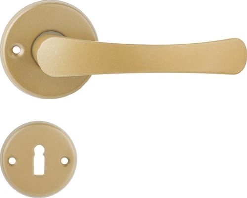 FESTETT ajtókilincs kerek rozettás arany BB