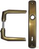 Alu 410 Schild Türknauf F4 Bronze 90 mm WC