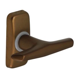 Alu 410 Mâner de fereastră F4 Bronz în formă de „T”.
