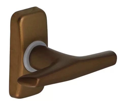 Alu 410 Mâner de fereastră F4 Bronz în formă de „T”.