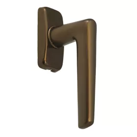   Alu 410 F4 Bronz Nagyalakú Ablakfélkilincs Pozíciónáló Mechanikával