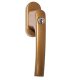 Large window handle Lockable F4 Gold