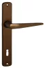 Alu 410 Pajzsos Ajtókilincs F4 bronz 90 mm BB