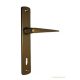 Alu 410 Shielded Door Handle F4 bronz 90 mm BB