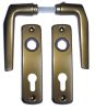 Alu 410 Shielded Door Handle F4 bronz 55 mm PZ