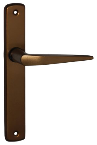 Alu 410 Pajzsos Ajtókilincs F4 Bronz 78 mm WC