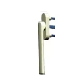 Fereastră mare cu obloane jumătate mâner Alb (buc)