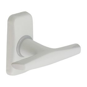 Mâner fereastră Alu 410 Alb în formă de „T”.