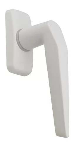 Alu 410 Mâner pentru fereastră în formă albă, cu mecanism de poziționare