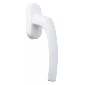 Mâner mare pentru geam Alb