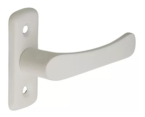 Larina Szögletes "L" Alakú Fehér Ablakkilincs