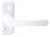 Larina Szögletes "L" Alakú Fehér Ablakkilincs