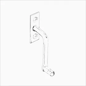 Slide lock is simple white