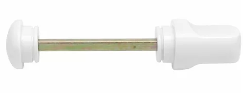 WC Fordító - PORFESTETT   FEHÉR   szín (6 mm Tengely)