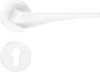 FLOW ajtókilincs kerek talpú jobb oldali fehér - CORONA PREMIUM PZ