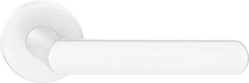 ICONA ajtókilincs kerek rozettás R SLIM matt fehér - CORONA PREMIUM PZ