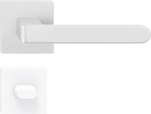 RIO ajtókilincs K alakú rozettás fehér WC