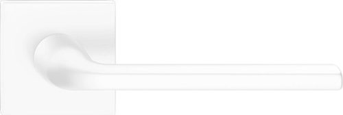 SCANDI ajtóajtókilincs négyzet alakú rozettás Q SLIM vékony fehér - CORONA PREMIUM Csak kilincs fel