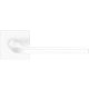 SCANDI ajtóajtókilincs négyzet alakú rozettás Q SLIM vékony fehér - CORONA PREMIUM Csak kilincs fel