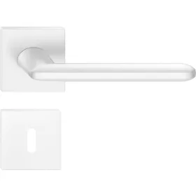   SPARK Q ajtóajtókilincs szögletes rozettás fehér - CORONA PREMIUM BB