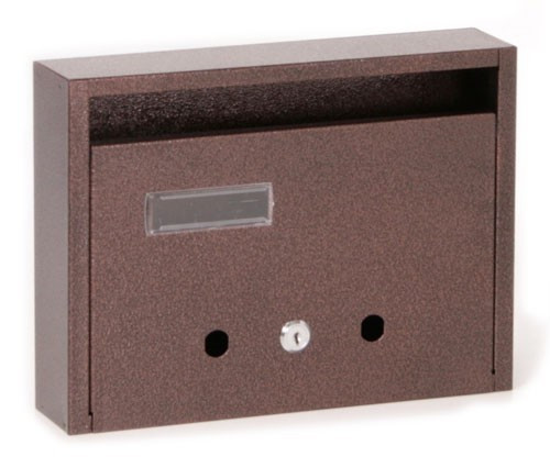 Staircase Mailbox (Florida) 350mm X 270mm X 60mm Upward Opening Business Card Bronze