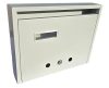 Lépcsőházi Postaláda (Florida) 350mm X 270mm X 60mm Felfele Nyíló Névjegy Szürke