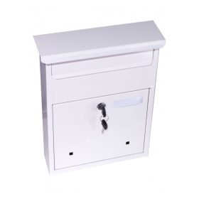   Cutie poștală Classic Plain Alb cu deschidere pe două fețe