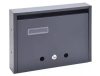 Staircase Mailbox (Florida) 350mm X 270mm X 60mm Upward Opening with Business Card Anthracite