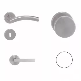   Alex Runden (mit Metallbasis) BB Knopf/Knopf aus rostfreiem Inox