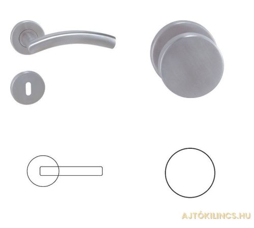 Alex Stainless steel WC Button/Handle