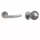 Gina Runden (mit Metallbasis) Edelstahl Inox PZ Zylindrischer Knopf/Türknauf