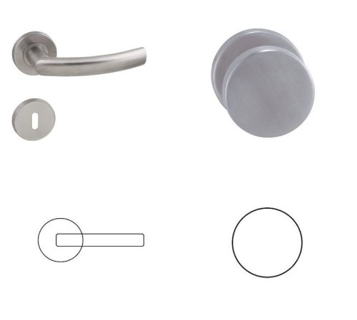 Stainless steel PZ Button/Handle