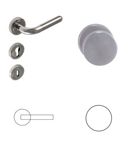 Cinto Stainless steel PZ Button/Handle