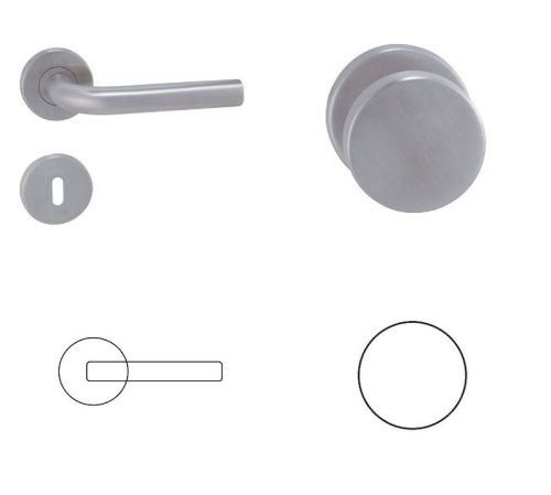 Lisa Stainless steel WC Button/Handle