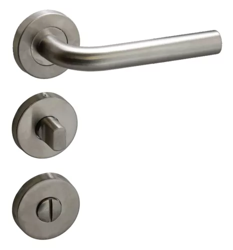 WC din oțel inoxidabil Lisa Rozetă rotundă