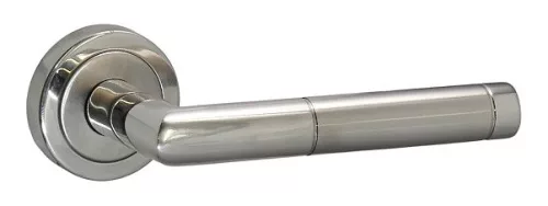 Rozetă rotundă Ceol Oțel inoxidabil Numai mâner pe rozeta superioară