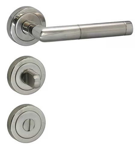 Rozetă rotundă Ceol WC din oțel inoxidabil