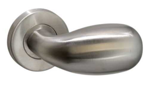 Rozetă rotundă Malaga Oțel inoxidabil Numai mâner pe rozeta superioară